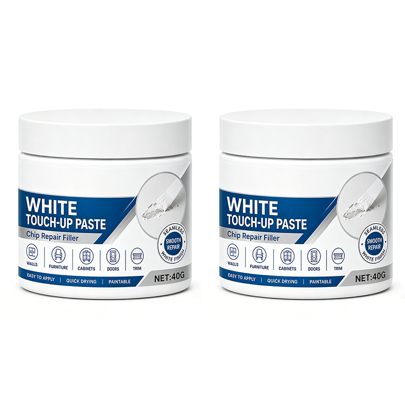 ✨ 50% Off – White Furniture Touch-Up Paste with Brush 🖌️