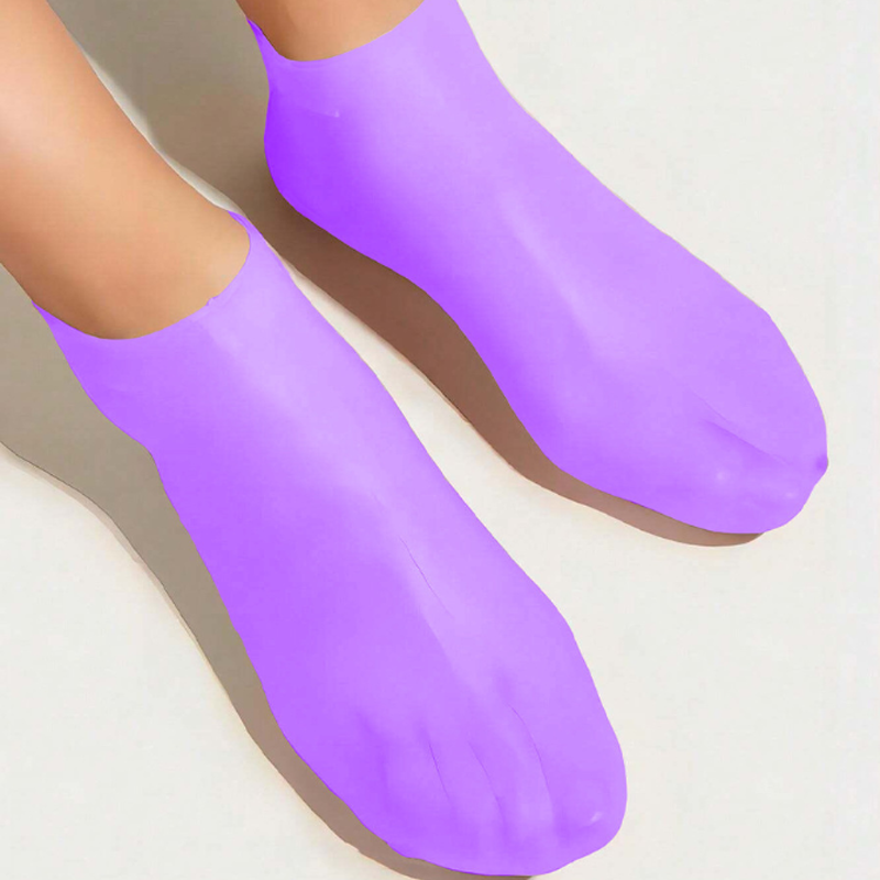 🧦 50% OFF TODAY ONLY! ✨ Silicone Moisturizing Socks for Dry Cracked Feet – Soften Heels & Instant Foot Repair 🌿