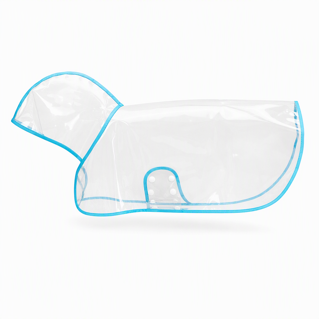 50% OFF ๐ถ All-Weather Transparent Waterproof Dog Raincoat (All Sizes) โจ