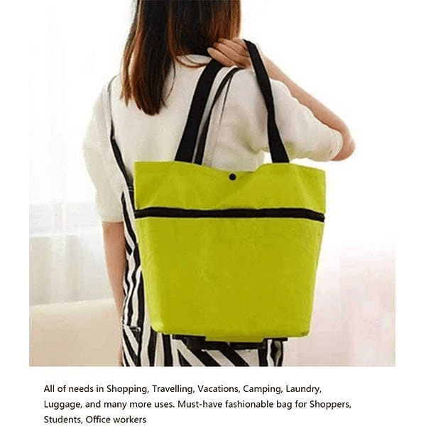 🔥50%  LAST DAY SALE ONLY ￡12.99!!🔥2-in-1 Foldable Shopping Cart🛒