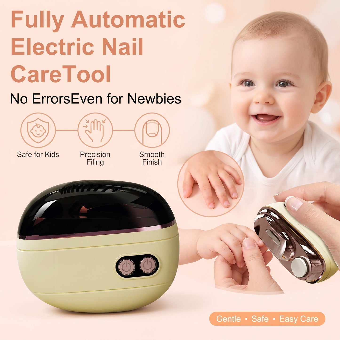 🎁2026 New Arrivals 50% OFF💥2-in-1 Smart Electric Nail Trimmer & Polisher for All Ages 👨‍👩‍👧‍👦 – Blade-Free, Blood-Free & Stress-Free Nail Care! 💅