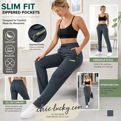 ⏳LIMITED TIME SALE:￡19.99!!🔥Women’s Straight-Leg Cargo Trousers – Elastic Waist, 6-Pocket Casual Pants for Work, Travel & Everyday Wear 👖✨
