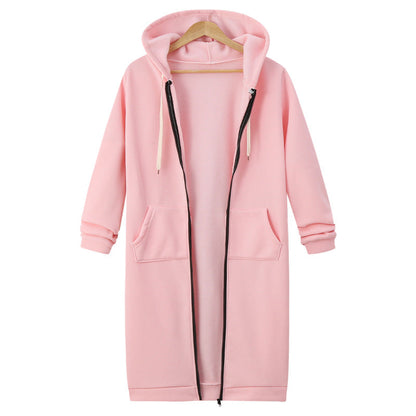 📢📢This Week's Special Price:￡19.99!!🔥✨Women's Casual Zip up Fleece Hoodies Tunic Sweatshirt