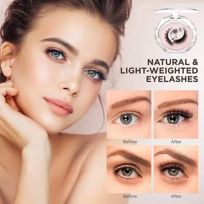 🎁Christmas Sale 50% off🔥Waterproof Self-Adhesive Lashes