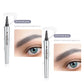 🔥Achetez 1 obtenez 1 Gratuitement🔥-Stylo à Sourcils Microblading 3D étanche à 4 Pointes de fourche pour tatouage