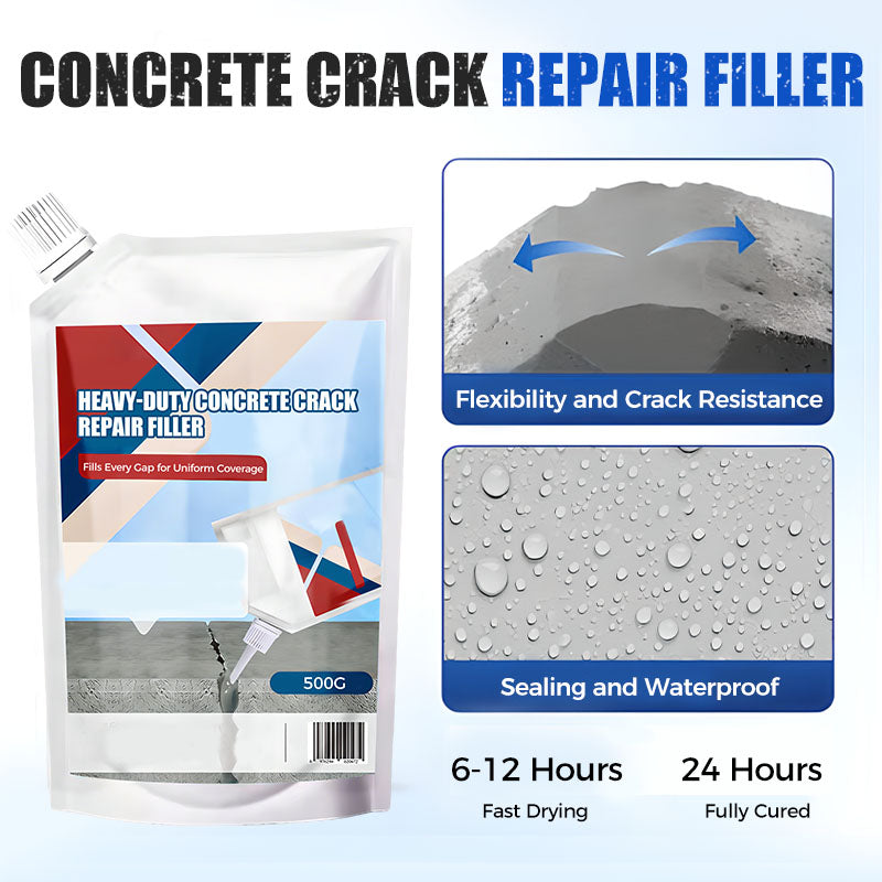 🏆LAST DAY SALE ONLY ￡13.99!🔥Heavy-Duty Concrete Crack Repair Adhesive