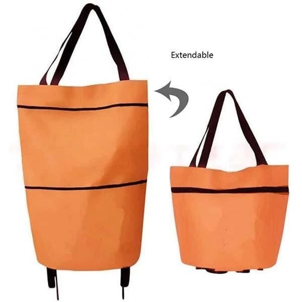 🔥50%  LAST DAY SALE ONLY ￡12.99!!🔥2-in-1 Foldable Shopping Cart🛒