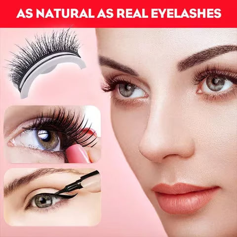 🎁Christmas Sale 50% off🔥Waterproof Self-Adhesive Lashes