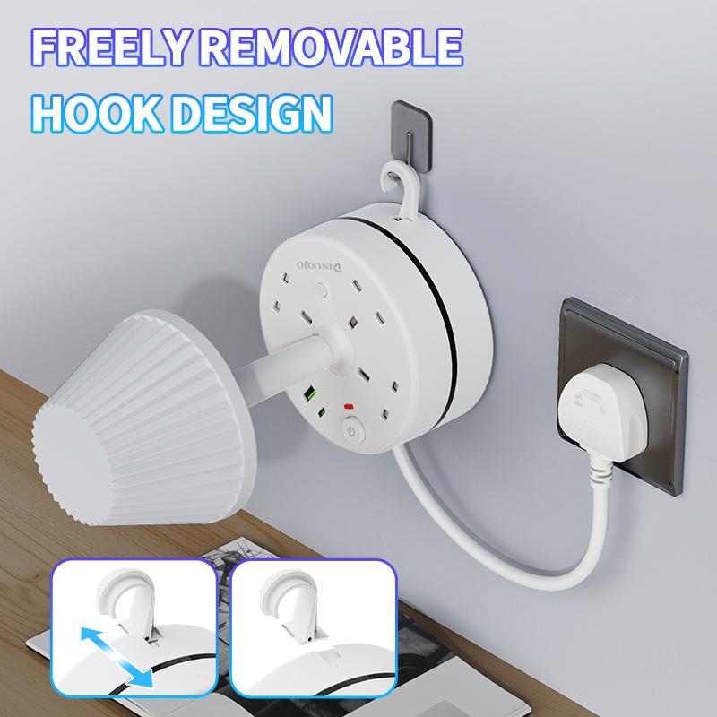 ⚡ 50% OFF | Bedside Lamp with USB & AC Outlets