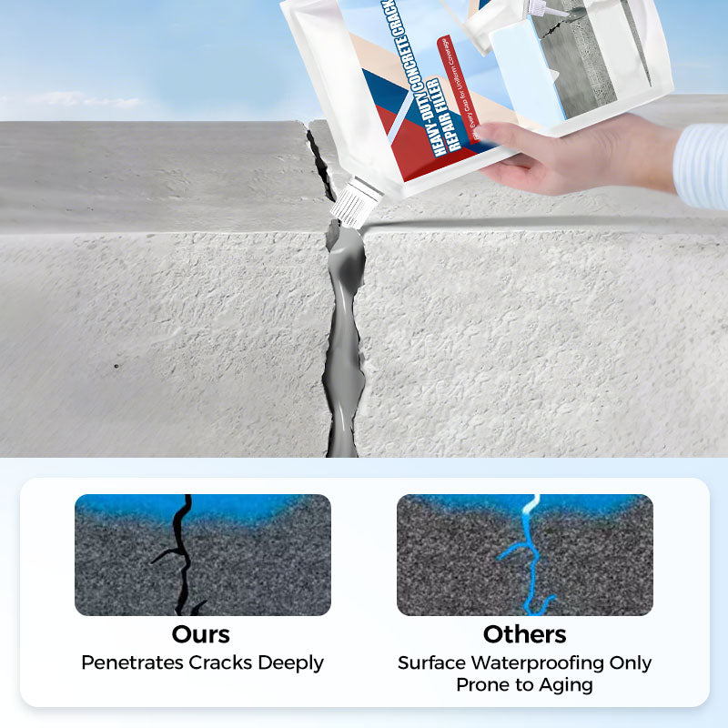 🏆LAST DAY SALE ONLY ￡13.99!🔥Heavy-Duty Concrete Crack Repair Adhesive