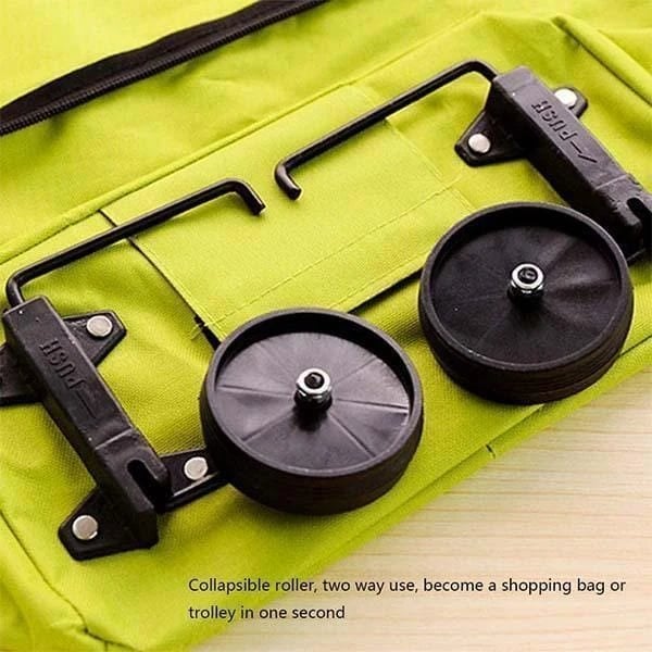 🔥50%  LAST DAY SALE ONLY ￡12.99!!🔥2-in-1 Foldable Shopping Cart🛒