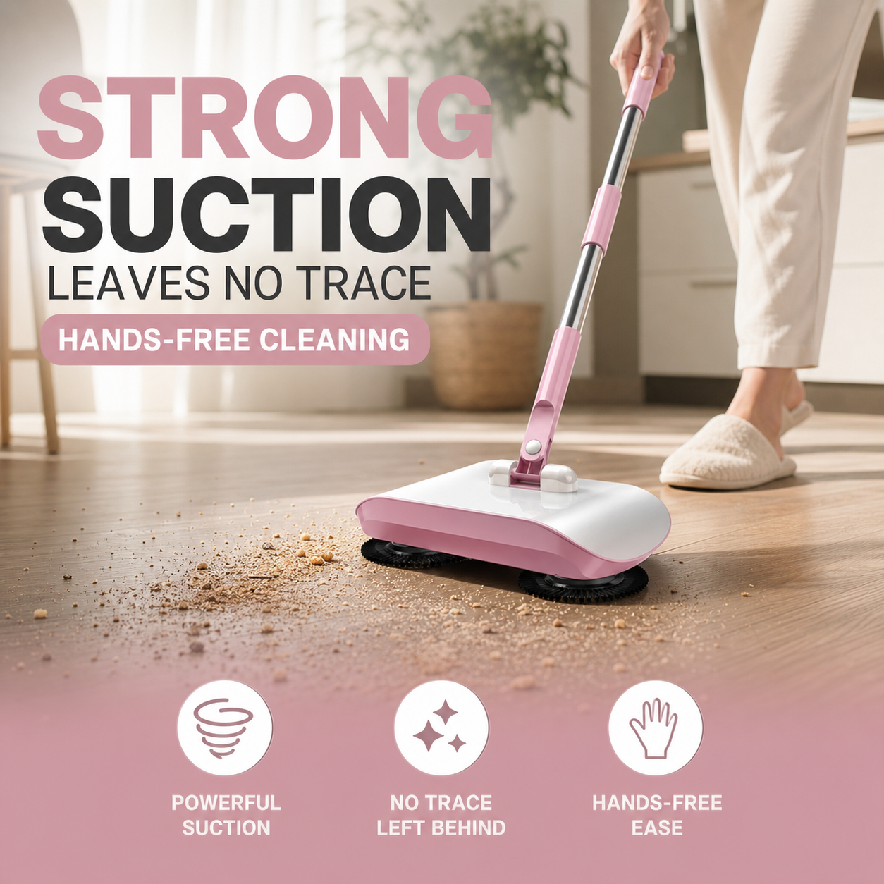 🔥New Hot Selling-50% Off!!🤖🧹SMART ROBOT VACUUM CLEANER MOP & BROOM