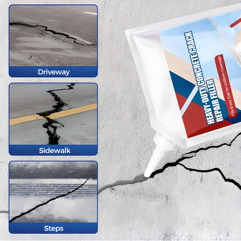 🏆LAST DAY SALE ONLY ￡13.99!🔥Heavy-Duty Concrete Crack Repair Adhesive