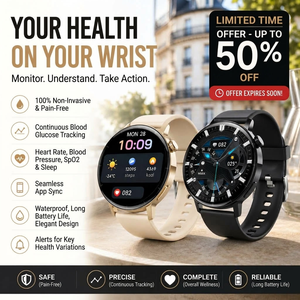 ⌚ 50% OFF RIGHT NOW! ⚡ Multifunctional Smartwatch