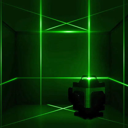 🔥50% OFF NOW!📐 Professional Green Laser Level, 360° Self-Leveling Cross Line Laser Level Tool for Tiling, Construction & Home Renovation