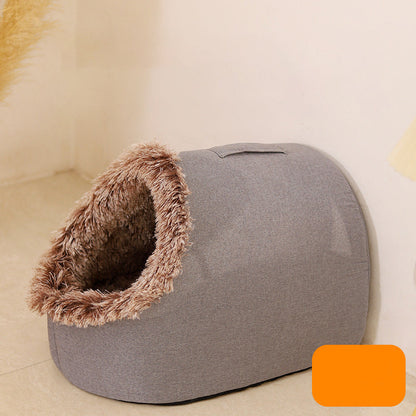 🐾Winter Warm Pet Cave Bed