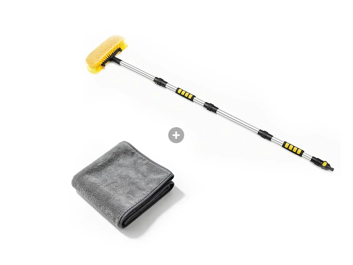 🚙 LIMITED‑TIME ! 💥 Extendable Car Wash Brush 152cm Long Handle – Labor‑Saving, Scratch‑Free, Water‑Through ✨