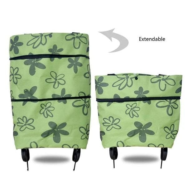 🔥50%  LAST DAY SALE ONLY ￡12.99!!🔥2-in-1 Foldable Shopping Cart🛒