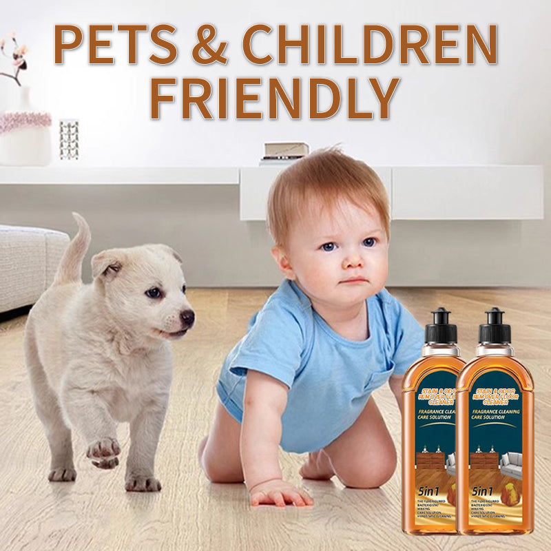🧹 BUY 1 GET 1 FREE! ✨ 100ml Stain & Odor Remover - Deep Cleans Floors in Seconds, Leaves Fresh Scent, Safe for All Surfaces 🏠💦