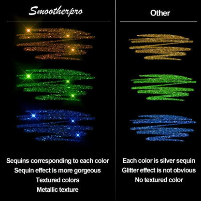 🎨 50% OFF Smooth Glitter Gel Pens 🎁