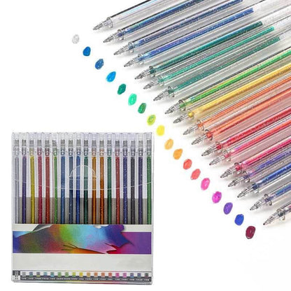 🎨 50% OFF Smooth Glitter Gel Pens 🎁