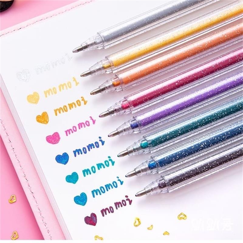 🎨 50% OFF Smooth Glitter Gel Pens 🎁