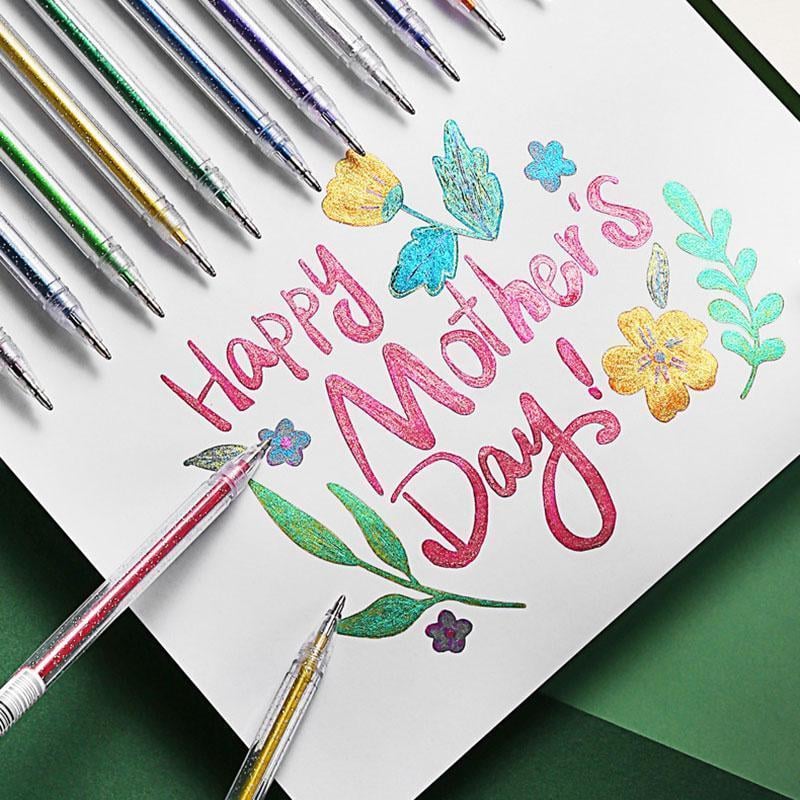 🎨 50% OFF Smooth Glitter Gel Pens 🎁