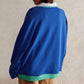 Pull à Blocs de Couleurs pour Femme
