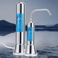 Filtre à eau de comptoir à double baril pour robinet