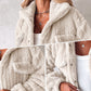 Veste Moelleuse Rayée pour Femmes