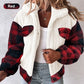 Veste Moelleuse Rayée pour Femmes