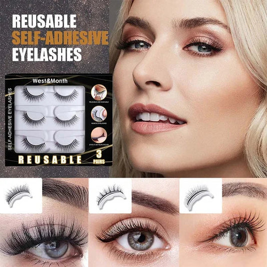 🎁Christmas Sale 50% off🔥Waterproof Self-Adhesive Lashes