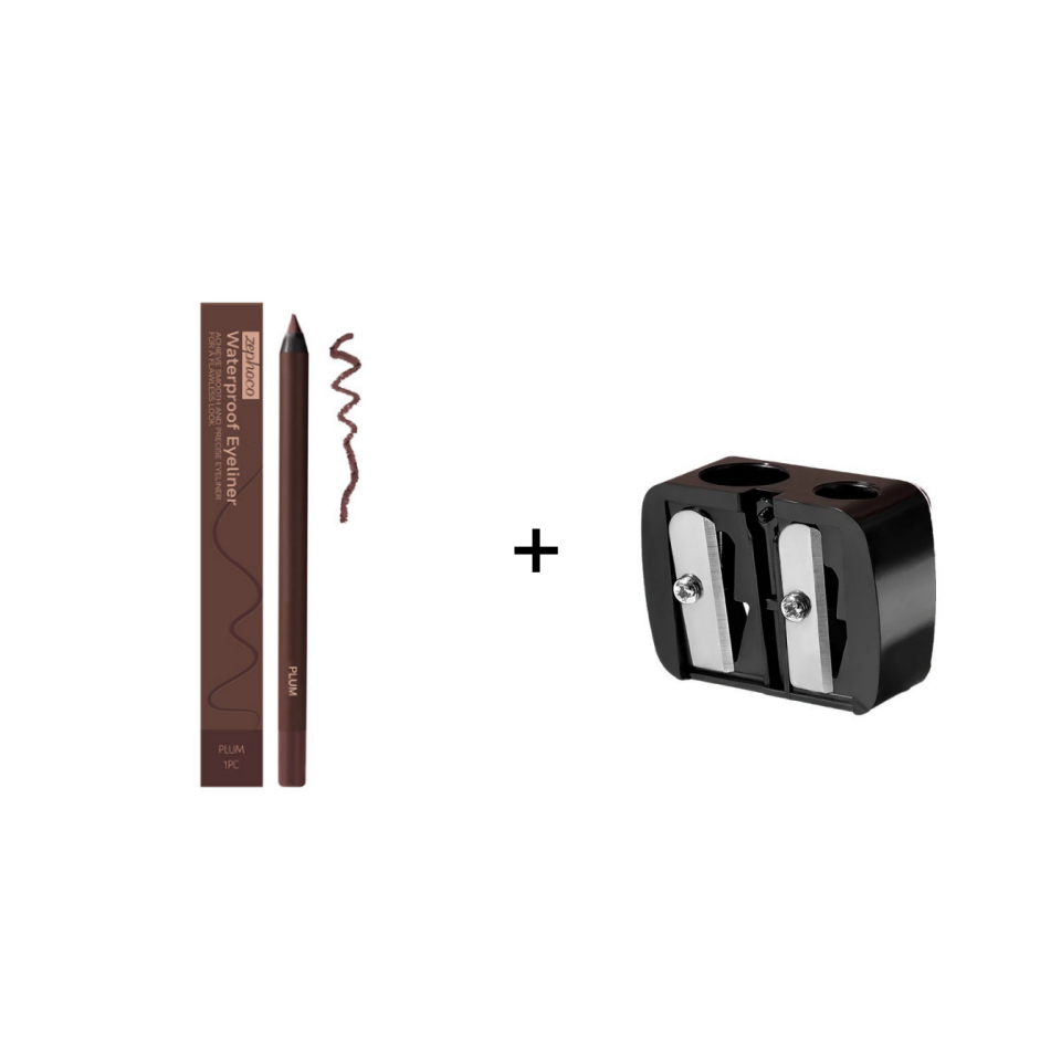 💜BUY 1 GET 1 FREE💜24 HR Waterproof Eyeliner Duo Sharpenable Eye Pencil 🇬🇧
