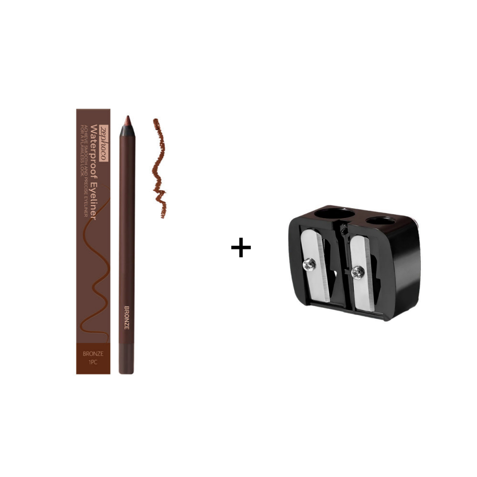 💜BUY 1 GET 1 FREE💜24 HR Waterproof Eyeliner Duo Sharpenable Eye Pencil 🇬🇧