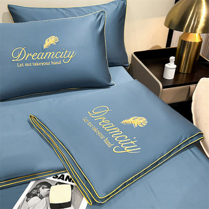 🥳2026 HOT SALE🥳💞50K+ SOLD!🛏️💨 50% OFF! Cooling 4‑Piece Bedding Set – Breathable, moisture‑wicking, machine washable. Stay cool & dry all night – last chance! 🧊✨