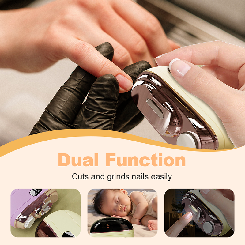 🎁2026 New Arrivals 50% OFF💥2-in-1 Smart Electric Nail Trimmer & Polisher for All Ages 👨‍👩‍👧‍👦 – Blade-Free, Blood-Free & Stress-Free Nail Care! 💅