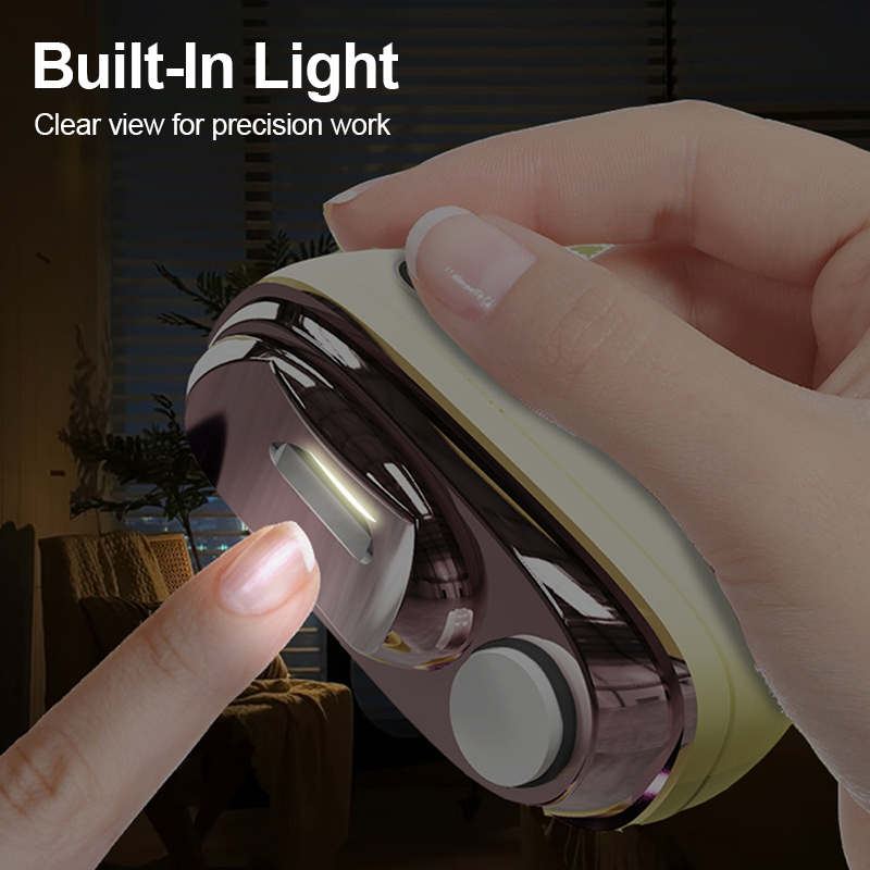 🔥LIMITED TIME 50% OFF🔥2-in-1 Smart Electric Nail Trimmer & Polisher for All Ages - Save Extra £5 on 2 👨‍👩‍👧‍👦 💅