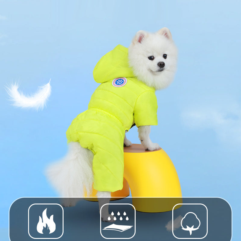 Warm Windproof Winter Dog Padded Clothes