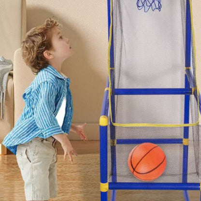 🎉 2026 Sale — Over 56,000 Sold!🏀Kids' Indoor Basketball Arcade – Auto Ball Return, 4 Balls + Pump 🎯