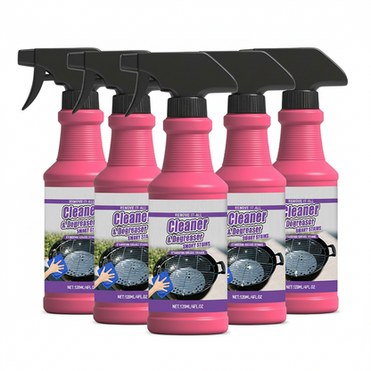 🧽BUY 2 GET 1 FREE! Fast-Acting Heavy-Duty BBQ Grill Degreaser Spray – Powerful Foam Removes Burnt Grease, Smoky Stains & Tough Dirt for Outdoor Barbecue Grills