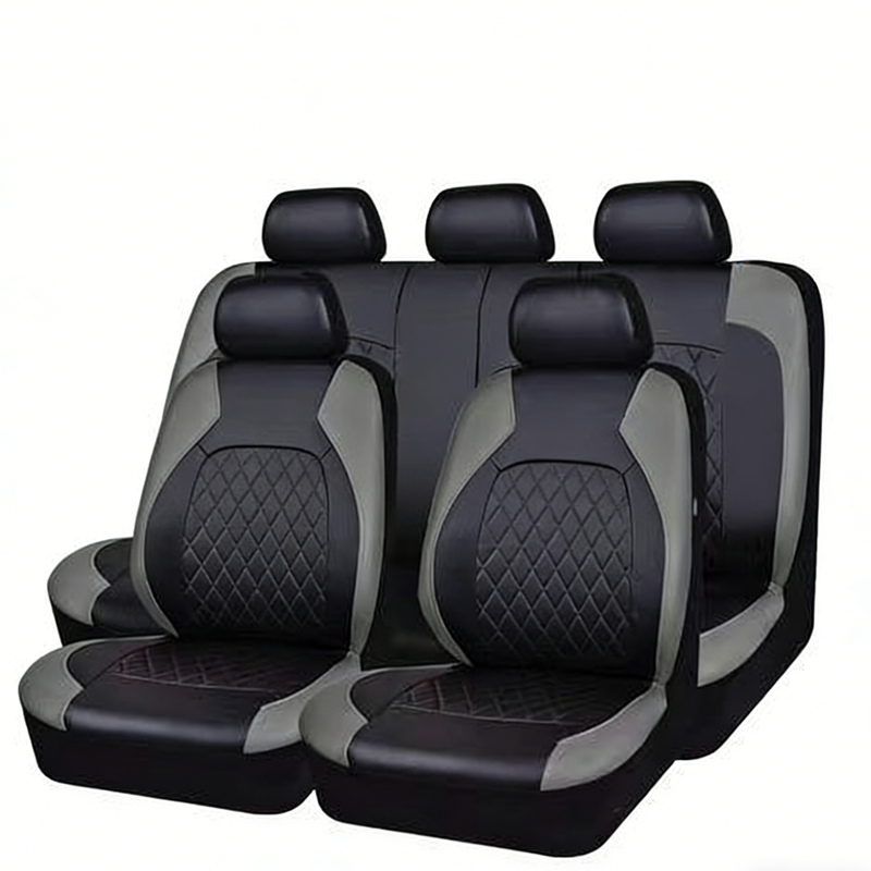 🎁2026 New Arrivals 50% OFF💥9-Piece Quilted Faux Leather Seat Covers – Car Interior Accessory ⏰
