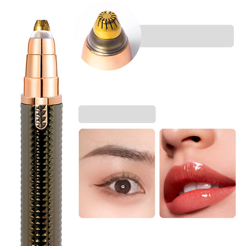 🥳2026 HOT SALE🥳💞50K+ SOLD!✂️🧔 50% OFF! Portable Electric Eyebrow Trimmer – 3 interchangeable heads for brows, nose & body. Gentle, pain‑free & USB rechargeable. Grooming made easy! 🪒✨