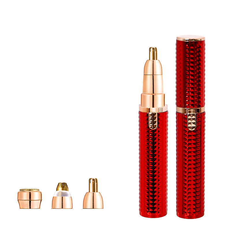 🥳2026 HOT SALE🥳💞50K+ SOLD!✂️🧔 50% OFF! Portable Electric Eyebrow Trimmer – 3 interchangeable heads for brows, nose & body. Gentle, pain‑free & USB rechargeable. Grooming made easy! 🪒✨
