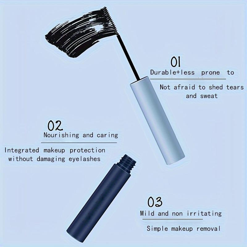 ⏰ Buy 1 Get 1 Free! 💖 Waterproof Mascara for Infinite Length & Curl – Adds Volume, Smudge-proof & All-day Wear