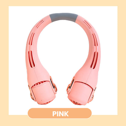 🌀 LIMITED-TIME 50% OFF! 💥 360° Rotating Neck Fan – Ultra Quiet, 3 Speeds, Hands-Free, Long Battery ✨