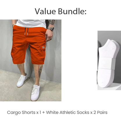 ⏰ LIMITED TIME: 50% OFF SUMMER SPECIAL! Men’s Casual Cargo Shorts with Drawstring ✅ Premium Comfort ✅ Breathable Fabric ✅ Secure Storage Buy More, Save More! 📦