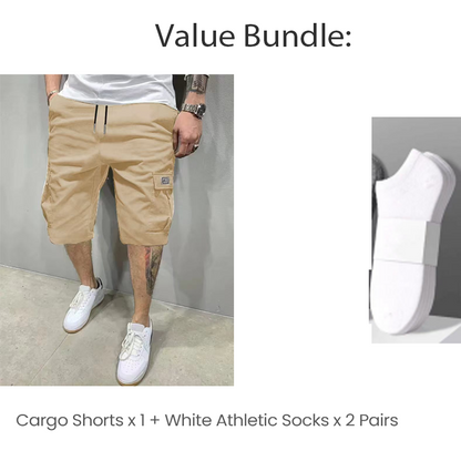 ⏰ LIMITED TIME: 50% OFF SUMMER SPECIAL! Men’s Casual Cargo Shorts with Drawstring ✅ Premium Comfort ✅ Breathable Fabric ✅ Secure Storage Buy More, Save More! 📦