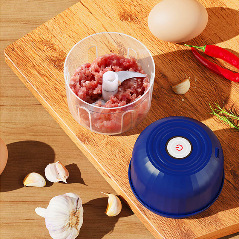 ⏰ SPARE 50%: Kabelloser Mini Food Chopper! 🔥 Nur für kurze Zeit! Effizientes Schneiden ohne Stress.
