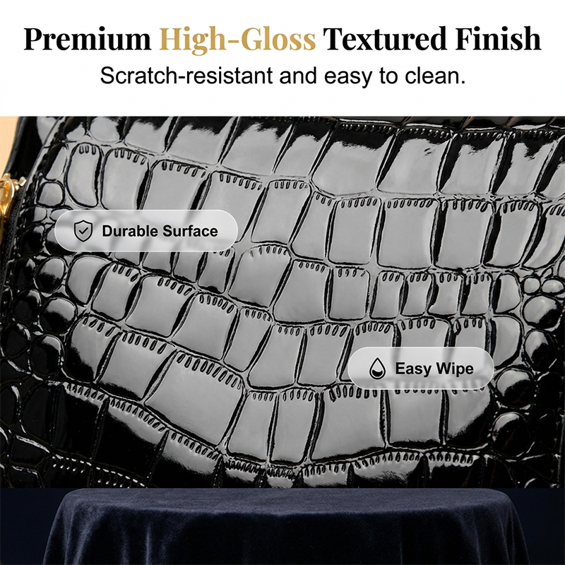 ⏰ 40% RABATT: Glossy Krokodil-Handtasche! Eleganter Look, perfekt für jeden Anlass. Jetzt zuschlagen!