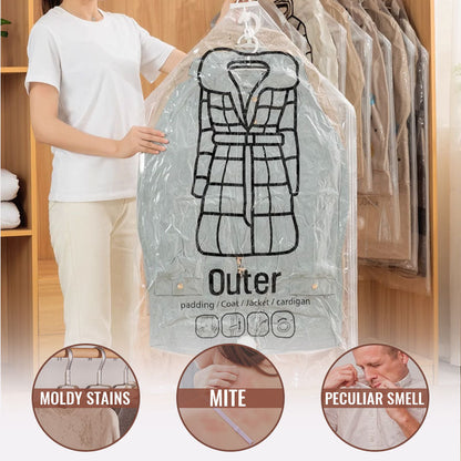 Save space, keep clothes dust-free & fresh. Limited time!